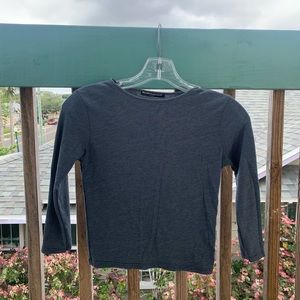Brandy Melville crop 3/4 sleeve top